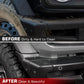 Front Bumper Mud Flaps Splash Guards Fender Flares Mudguard fit Ford Bronco 2 4 Door 2021+