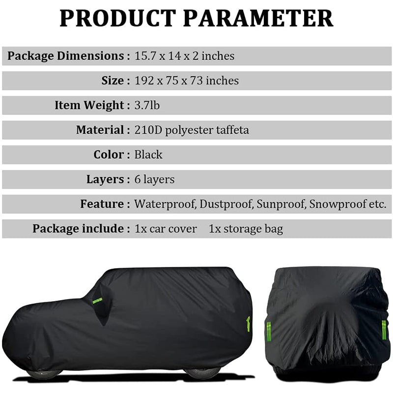 Full Cover for Jeep Wrangler