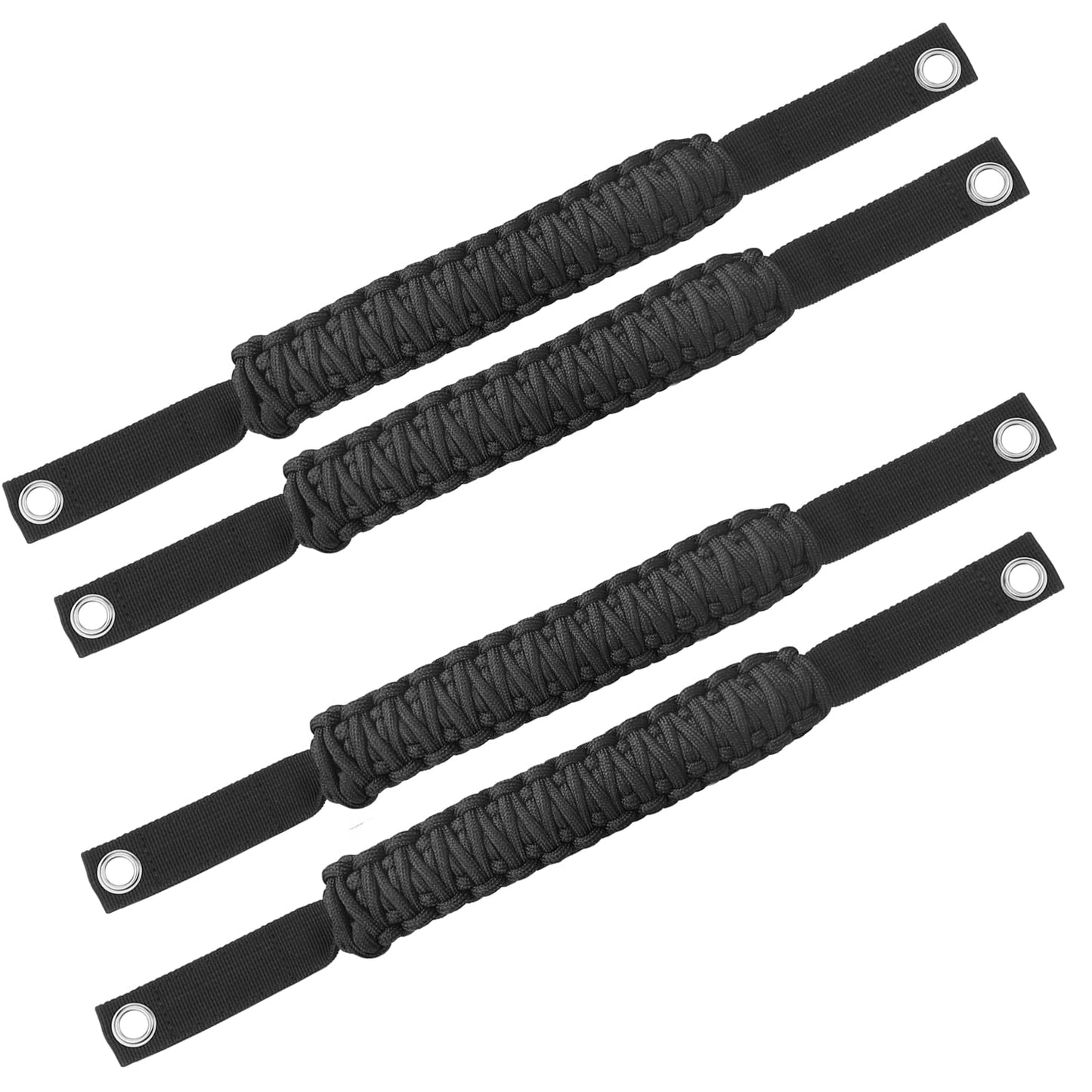 4pcs Paracord Material Roll Bar Grab Handles for Ford Bronco 2/4 Door 2021 2022 2023