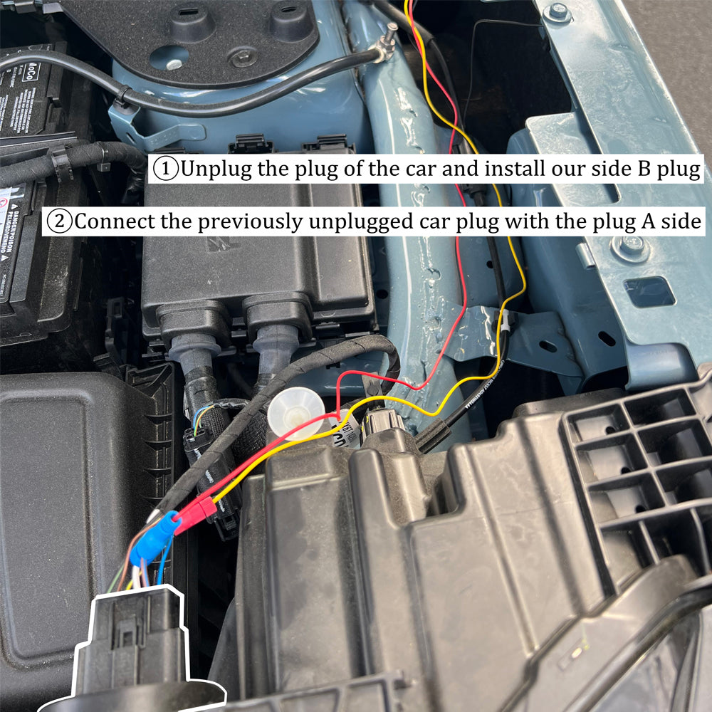Bronco 16 Pin Car Wiring Harness Cable Plug