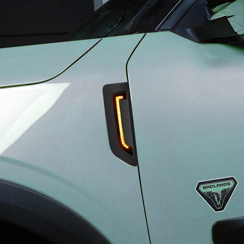 LED Side Maker Lights for Bronco Sport 2021 2022